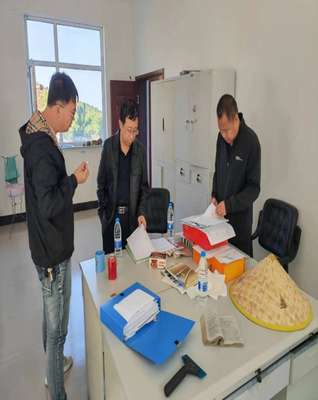 宁城县自然资源局加强探矿权人勘查行为监管工作